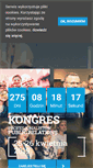 Mobile Screenshot of kongresprofesjonalistow.pl